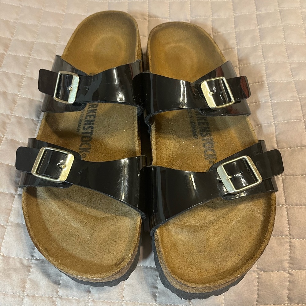 Birkenstock -Sydney BS Patent Black Size: EU39 Narrow. NWOT